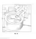 Fig. 11 - Instrument and cartridge for performing assays in a closed sample preparation and reaction system employing electrowetting fluid manipulation