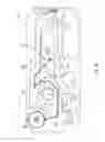 Fig. 17 - Instrument and cartridge for performing assays in a closed sample preparation and reaction system employing electrowetting fluid manipulation