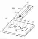 Fig. 01 - Wireless SWNT sensor integrated with microfluidic system for various liquid sensing applications