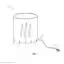 Fig. 02 - RECEPTACLE HOLDING AND WARMING APPARTUS