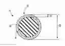 Fig. 01 - WIRE ELECTRODE FOR THE DISCHARGE CUTTING OF OBJECTS