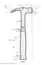 Fig. 07 - Roofing and nail removal hammer