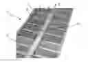 Fig. 01 - Molding element comprising cutting means for molding and vulcanizing a tire tread