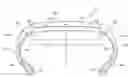Fig. 01 - TIRE HAVING A SPLIT BODY PLY CONSTRUCTION