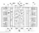 Fig. 01 - Pneumatic tire having a zigzag center main groove and shoulder oblique grooves