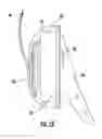 Fig. 12 - Retainer apparatus for use with a pilot chute launcher and method for packing a parachute using a pilot chute launcher and retainer apparatus