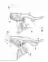Fig. 10 - Manual control device for a bicycle, in particular of hydraulic brake and gearshift