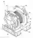 Fig. 01 - Elevator machine and stator support structure