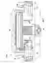 Fig. 08 - Elevator machine and stator support structure