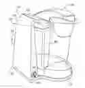 Fig. 01 - Docking station for a beverage dispenser having a reservoir