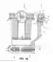 Fig. 17 - Motor grader implement valve layout for narrow front cab