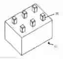 Fig. 01 - LOAD BEARING INTERLOCKING STRUCTURAL BLOCKS AND MODULAR BUILDING SYSTEM