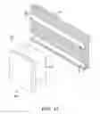 Fig. 11 - Reversible resilient wall padding apparatus and methods for releasably attaching same to a wall