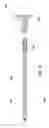 Fig. 11 - Adjustable mounting system for window blinds and shades