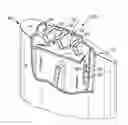 Fig. 01 - Gas turbine engine component with rib support
