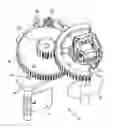 Fig. 01 - VALVE, IN PARTICULAR AN ENGINE CONTROL VALVE, EQUIPPED WITH A METERING GATE AND A DIVERTER GATE