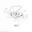 Fig. 04 - Ceiling fan