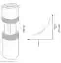 Fig. 06 - Multi nozzle device for precise pressure control of gases and fluids