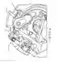 Fig. 05 - Shared anchor bracket for a disc brake assembly having separate service and parking brake assemblies