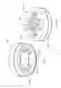 Fig. 13 - Nozzle tip with slit valve for fluid dispenser