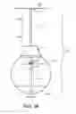 Fig. 05 - Light fixture with communication or power connector