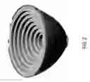 Fig. 03 - Hybrid lens system incorporating total internal reflection lens and diffuser