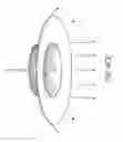 Fig. 15 - Luminaire for emitting directional and nondirectional light