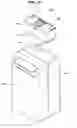 Fig. 22 - Appliance for dehumidification and multi-function appliance for dehumidificaton or humidification
