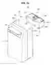 Fig. 23 - Appliance for dehumidification and multi-function appliance for dehumidificaton or humidification