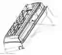 Fig. 01 - Air deflector device and air conditioner