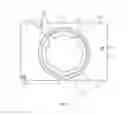 Fig. 04 - Environmental seal maximizing sensor space beneath a button positioned in trim
