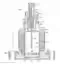 Fig. 01 - Long lifetime cold cathode ionization vacuum gauge design