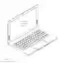 Fig. 16 - Electronic device with pivoting display assembly