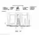 Fig. 21 - System and method for constructing and displaying active virtual reality cyber malls, show rooms, galleries, stores, museums, and objects within