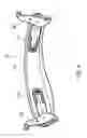 Fig. 06 - Adjustable and foldable shoulder rest for violin or viola