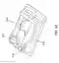 Fig. 33 - Adjustable and foldable shoulder rest for violin or viola