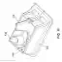 Fig. 37 - Adjustable and foldable shoulder rest for violin or viola