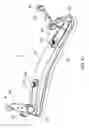 Fig. 42 - Adjustable and foldable shoulder rest for violin or viola