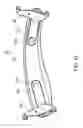 Fig. 43 - Adjustable and foldable shoulder rest for violin or viola