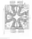 Fig. 23 - Non-planar inductive electrical elements in semiconductor package lead frame
