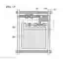 Fig. 15 - Display device having narrower wiring regions