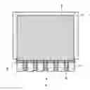 Fig. 01 - Light-emitting device with alternating arrangement of anode pads and cathode pads
