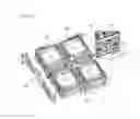 Fig. 11 - Battery module assembly having coolant flow channel