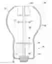 Fig. 01 - Antenna arrangement for a solid-state lamp
