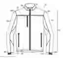 Fig. 01 - Golf jacket having weather-protective collar