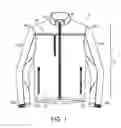 Fig. 02 - Golf jacket having weather-protective collar