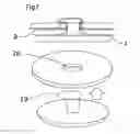 Fig. 09 - Releasable interlocking fastening device for attaching adjacent parts