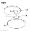 Fig. 13 - Releasable interlocking fastening device for attaching adjacent parts
