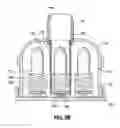 Fig. 05 - MULTIPLE COSMETIC HOLDER AND APPLICATOR