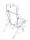 Fig. 01 - Foldable chair frame